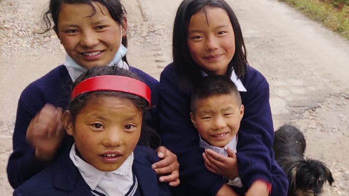Arunachal: Students trek two hours daily to reach school on time amid harsh climate in Tawang dist.