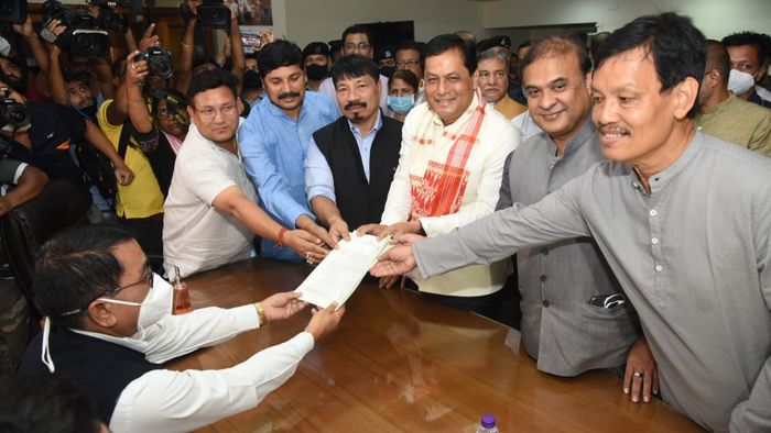 Sarbananda Sonowal files nomination today
