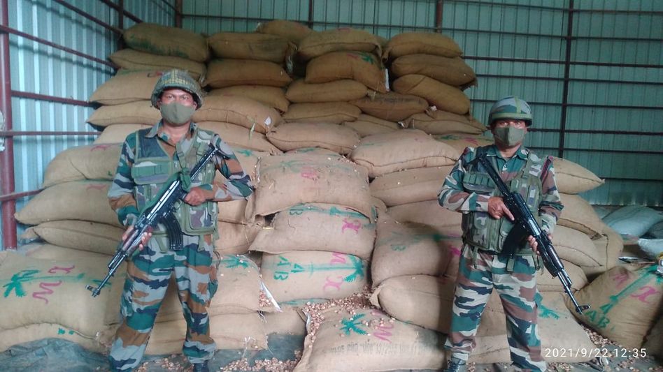 Areca nuts worth over Rs 46 lakh seized in Mizoram's Champhai Areca nuts worth over Rs 46 lakh seized in Mizoram's Champhai