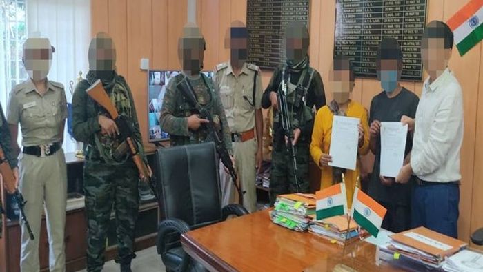 NSCN-IM cadres surrenders to Assam Rifles