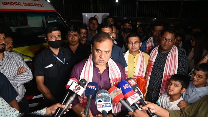 Assam CM flags off ALS ambulances donated by Abu Dhabi based business Vedanta Baruah