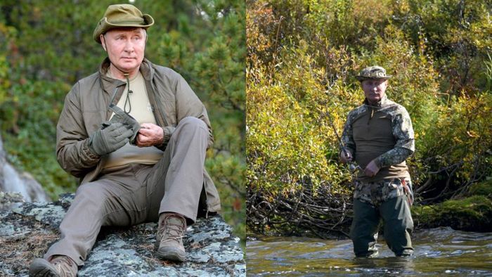 Putin goes fishing in Siberia with defence minister