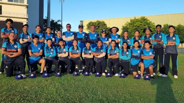 Sikkim U-19 Women’s cricket team wins for the second consecutive time
