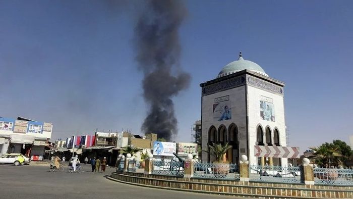 mosque blasts during prayers in Afghan city