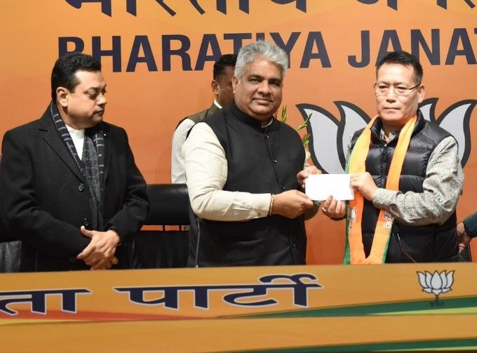 Manipur: NPP Leader Letpao Haokip joins BJP today