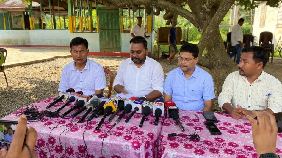 BTC EM Wilson Hasda addresses press meet to clarify fake allegations made by BPF member BTC EM Wilson Hasda addresses press meet to clarify fake allegations made by BPF member