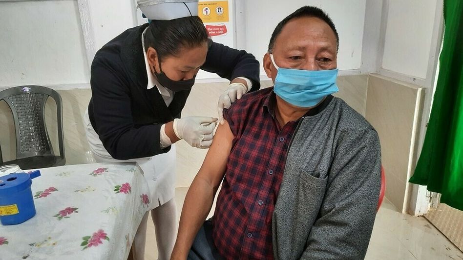 COVID-19: 10.5 lakh people in India given first vaccine dose COVID-19: 10.5 lakh people in India given first vaccine dose