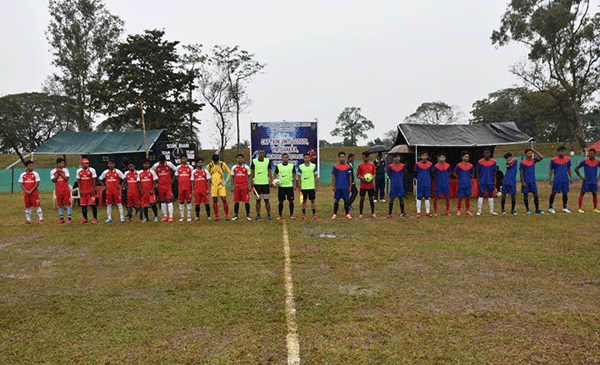 Jintu Gogoi Tribute Tournament underway