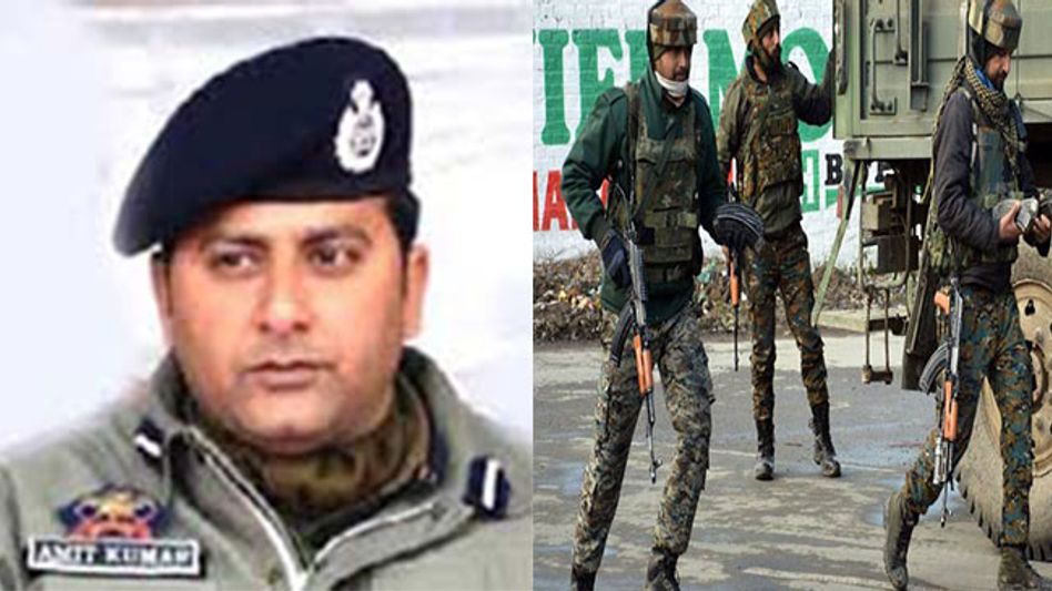 DIG South Kashmir, Amit Kumar injured in fresh firing with JeM terrorist DIG South Kashmir, Amit Kumar injured in fresh firing with JeM terrorist
