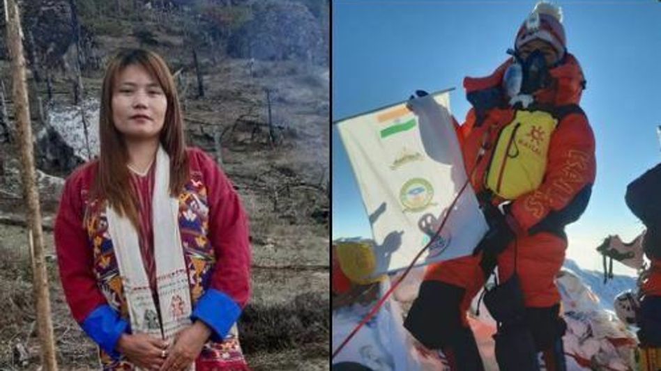 Arunachal's Tashi Yangjom becomes the first Indian woman to reach the summit of Mount Everest Arunachal's Tashi Yangjom becomes the first Indian woman to reach the summit of Mount Everest