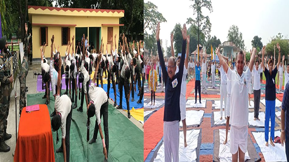 ASSAM: CELEBRATION OF INTERNATIONAL DAY OF YOGA ASSAM: CELEBRATION OF INTERNATIONAL DAY OF YOGA