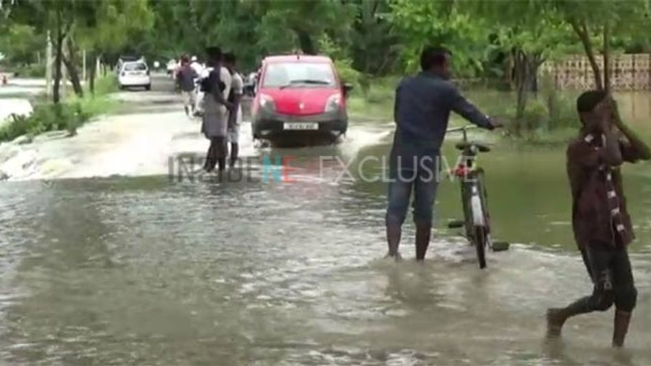 Hundreds affected by floods in Hojai Hundreds affected by floods in Hojai
