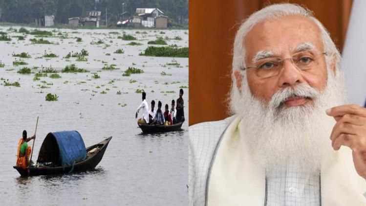 Assam demands flood relief, Modi government looks the other way