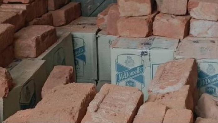 Assam: Police seize truck containing illegal foreign liquor