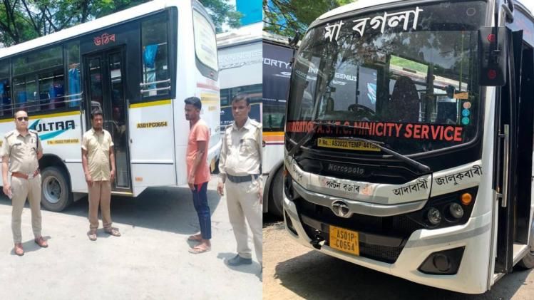 ASTC bus seized in Guwahati