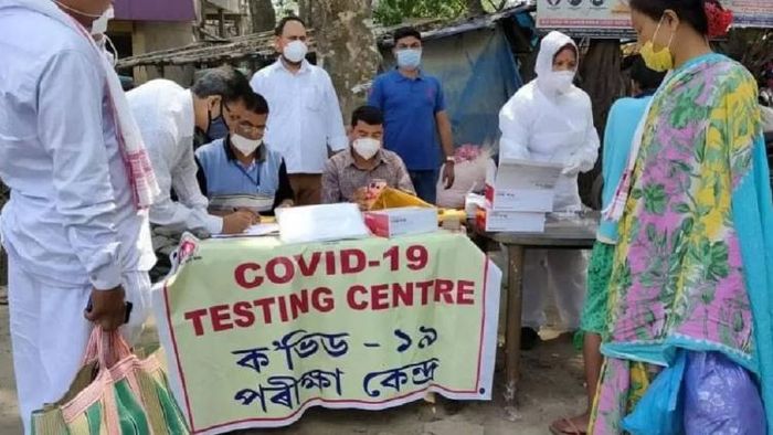 Assam witnessing a sharp rise in Covid Cases