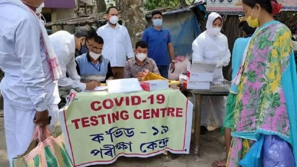Assam witnessing a sharp rise in Covid cases; Guwahati tops with highest number of infections Assam witnessing a sharp rise in Covid cases; Guwahati tops with highest number of infections