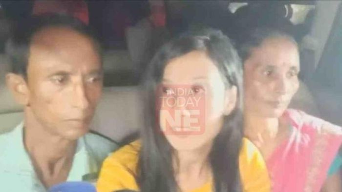 Barshashree Buragohain walks out of jail