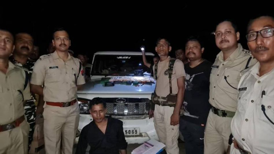 Assam Police seizes 477 Kg of marijuana, 477 grams of heroin, 46 packets of Ganja Assam Police seizes 477 Kg of marijuana, 477 grams of heroin, 46 packets of Ganja