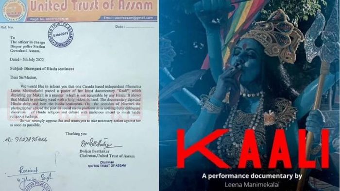 FIR in Guwahati against ‘Kaali’ filmmaker Leena Manimekalai