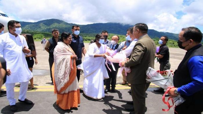Draupadi Murmu begins campaign in Mizoram