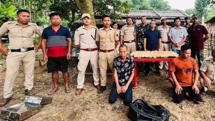 Assam Police arrested two drug peddlers in Karbi Anglong