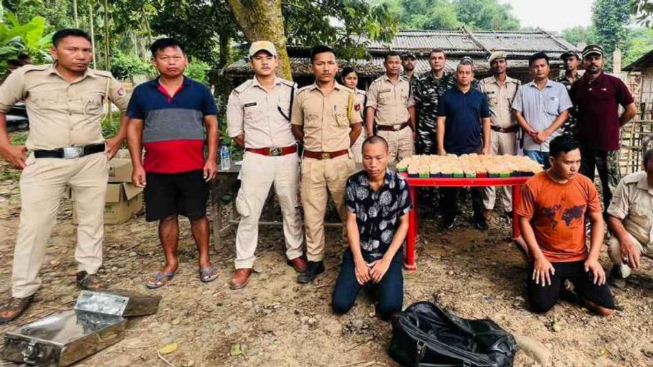 Assam Police confiscates 966 grams of heroin in Karbi Anglong; 2 held Assam Police confiscates 966 grams of heroin in Karbi Anglong; 2 held