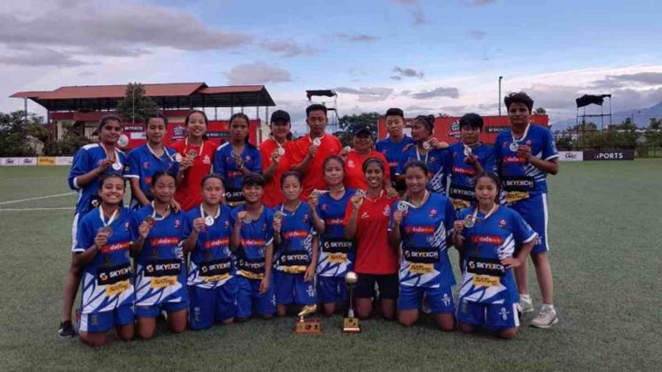 Sikkim displays spectacular show of sportmanship at Northeast Women Football League; bags 2nd position Sikkim displays spectacular show of sportmanship at Northeast Women Football League; bags 2nd position