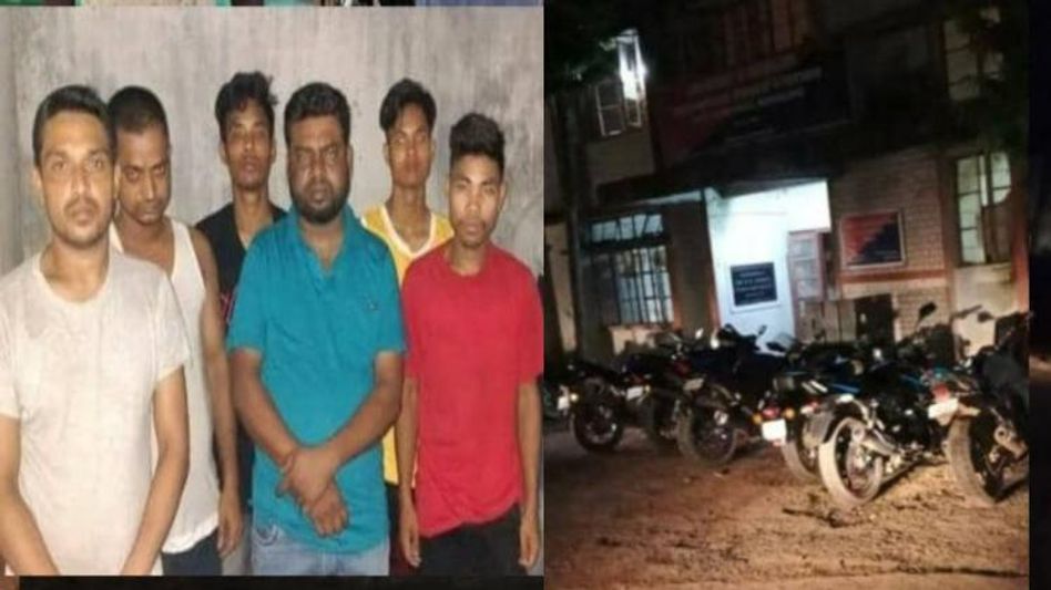 Meghalaya Police recovers 45 stolen bikes; 17 held Meghalaya Police recovers 45 stolen bikes; 17 held