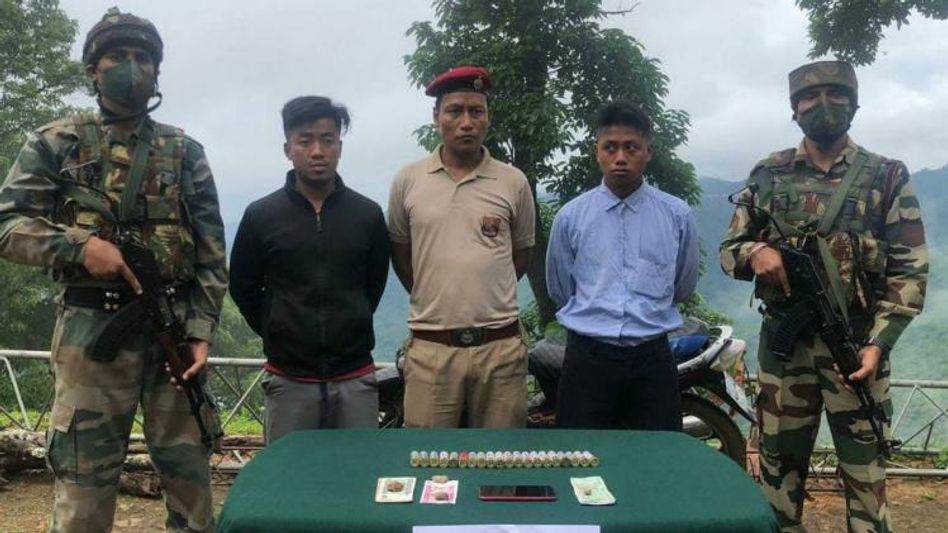 Two cadres of Myanmar-based outfit held in Mizoram Two cadres of Myanmar-based outfit held in Mizoram