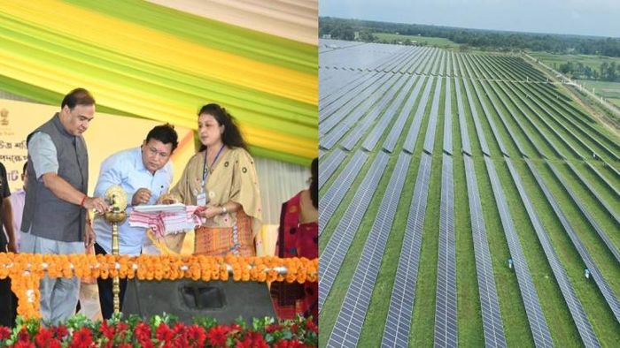 Assam’s largest solar power project launched by Himanta Biswa Sarma