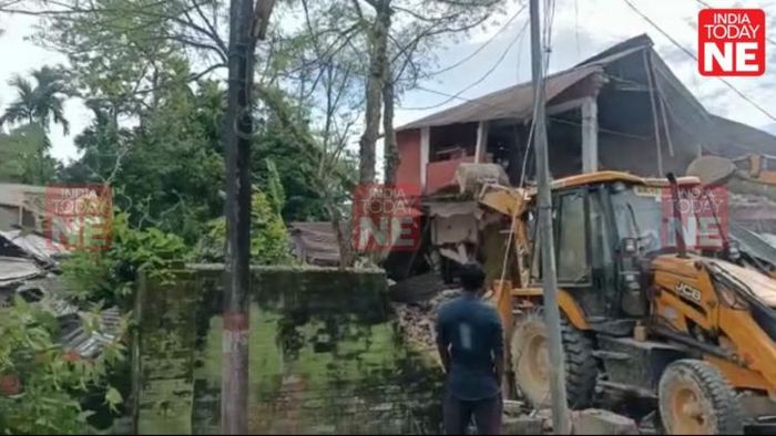 Bulldozer Raj in Assam: House of an accused in a suicide case demolished