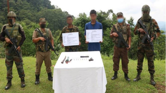 ULFA (I) cadres apprehended in Tirap, Arunachal Pradesh