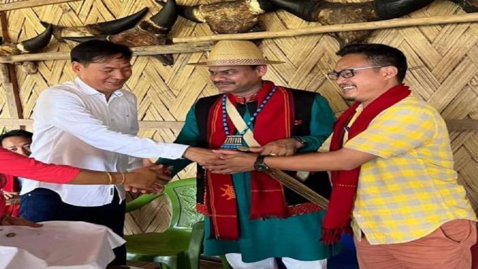 Arrest warrant issued against Arunachal's BJP state general secretary (organisation) for indulging in unlawful activities Arrest warrant issued against Arunachal's BJP state general secretary (organisation) for indulging in unlawful activities