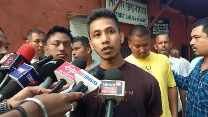 Assam's Bitopan Changmai released from jail