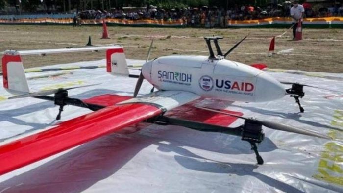 Medicine from the sky-drone service