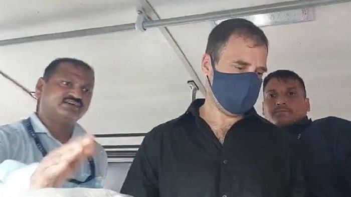 Congress leader Rahul Gandhi detained