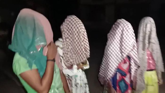 Rescued victims of human trafficking in Assam
