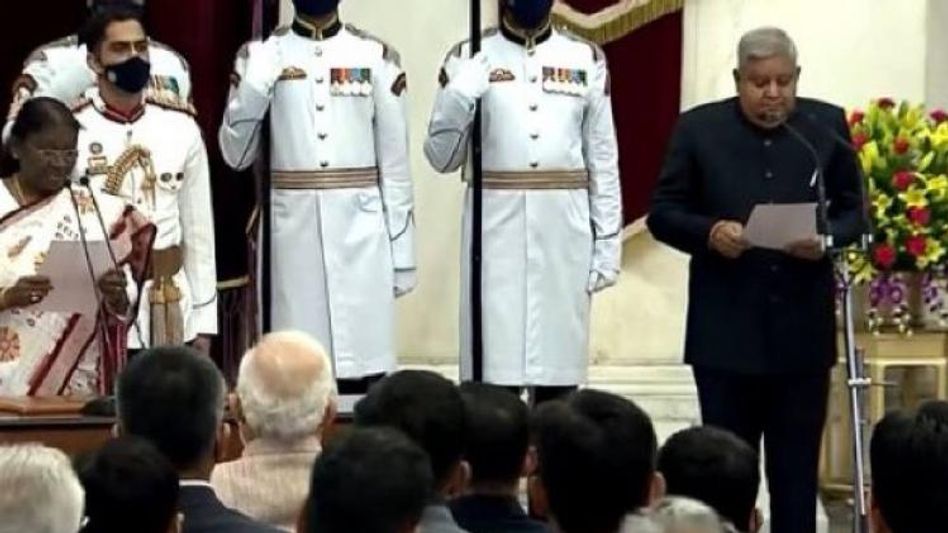 Jagdeep Dhankhar takes oath as India’s 14th Vice-President Jagdeep Dhankhar takes oath as India’s 14th Vice-President