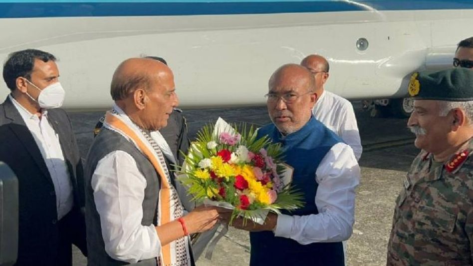 Union Minister Rajnath Singh inaugurates the 131st Durand Cup in Imphal Union Minister Rajnath Singh inaugurates the 131st Durand Cup in Imphal