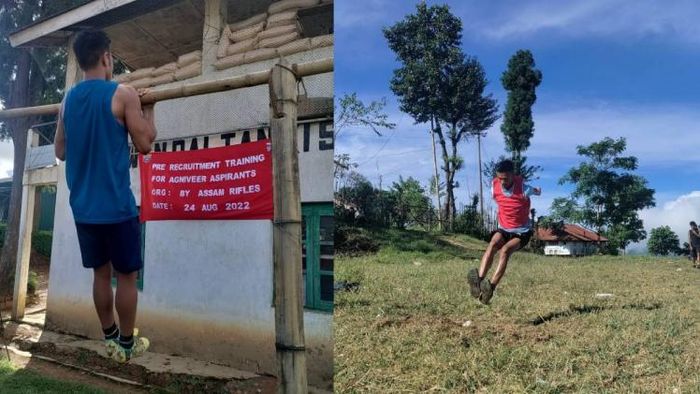 Assam Rifles conduct pre-recruitment training for AGNIVEER aspirants in Nagaland