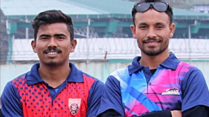 Dippu Ch Sangma (L), Kishan Lyngdoh (R)