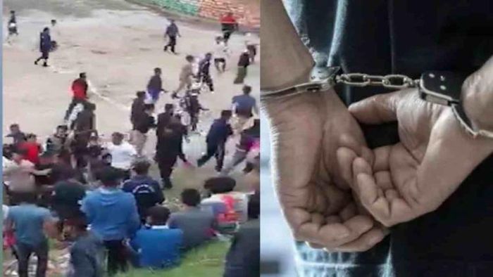 Five arrested after brawl at Rabong