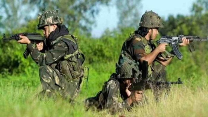 Encounter Between Assam Rifles & NSCN in Nagaland