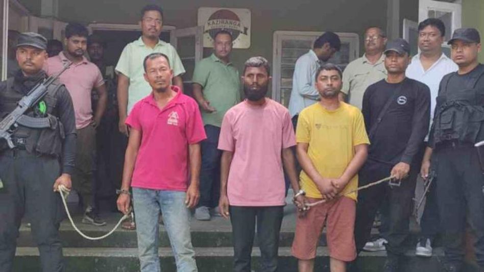 Assam Rhino-Horn Smuggler detained in Kaziranga National park Assam Rhino-Horn Smuggler detained in Kaziranga National park
