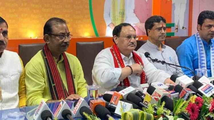 BJP National Chief JP Nadda slams CPI (M) for encouraging terrorism, infiltration in Tripura BJP National Chief JP Nadda slams CPI (M) for encouraging terrorism, infiltration in Tripura