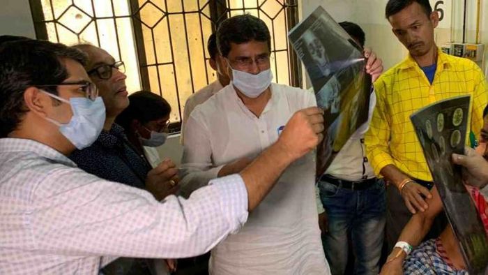 Eight BJP workers were hospitalized after violence breaks out