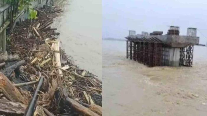 Jia Dhol river continues to overflow