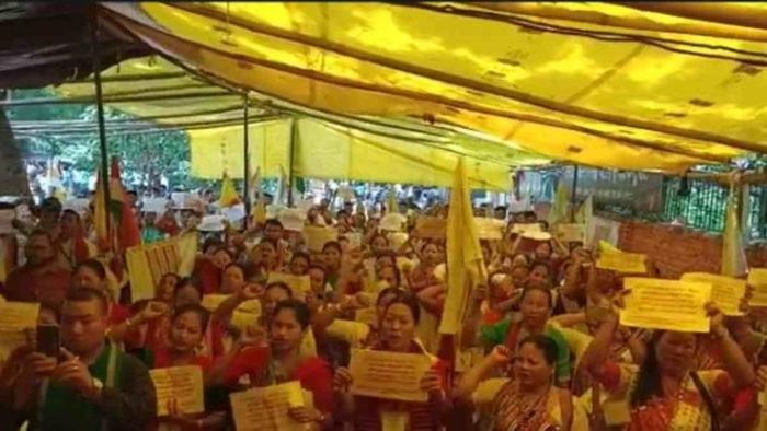 Dharna at Jantar Mantar, New Delhi