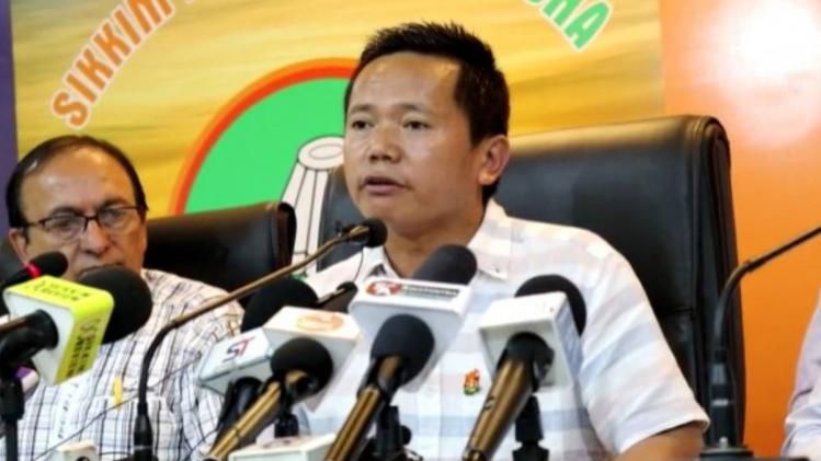 Sikkim Krantikari Morcha (SKM) party spokesperson, Jacob Khaling